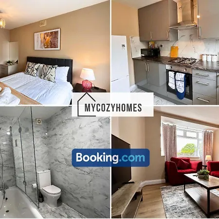 Ferienwohnung Free Parking 2 Bed Flat Near Heathrow Airport